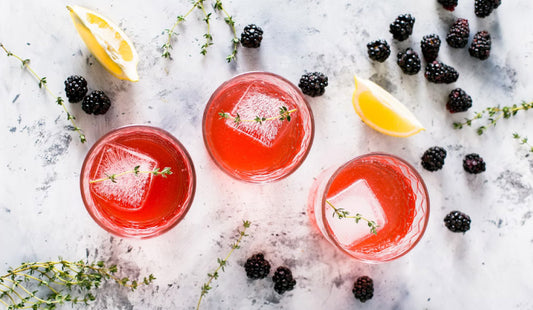 Berry Lemon Thyme Fizz