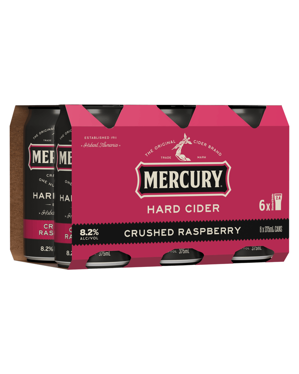 Mercury Hard Raspberry Can