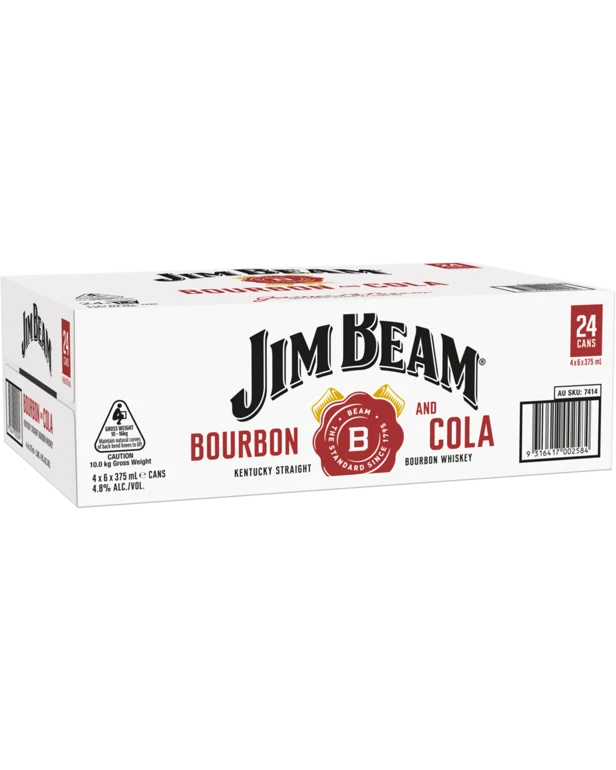 Jim Beam & Cola Can