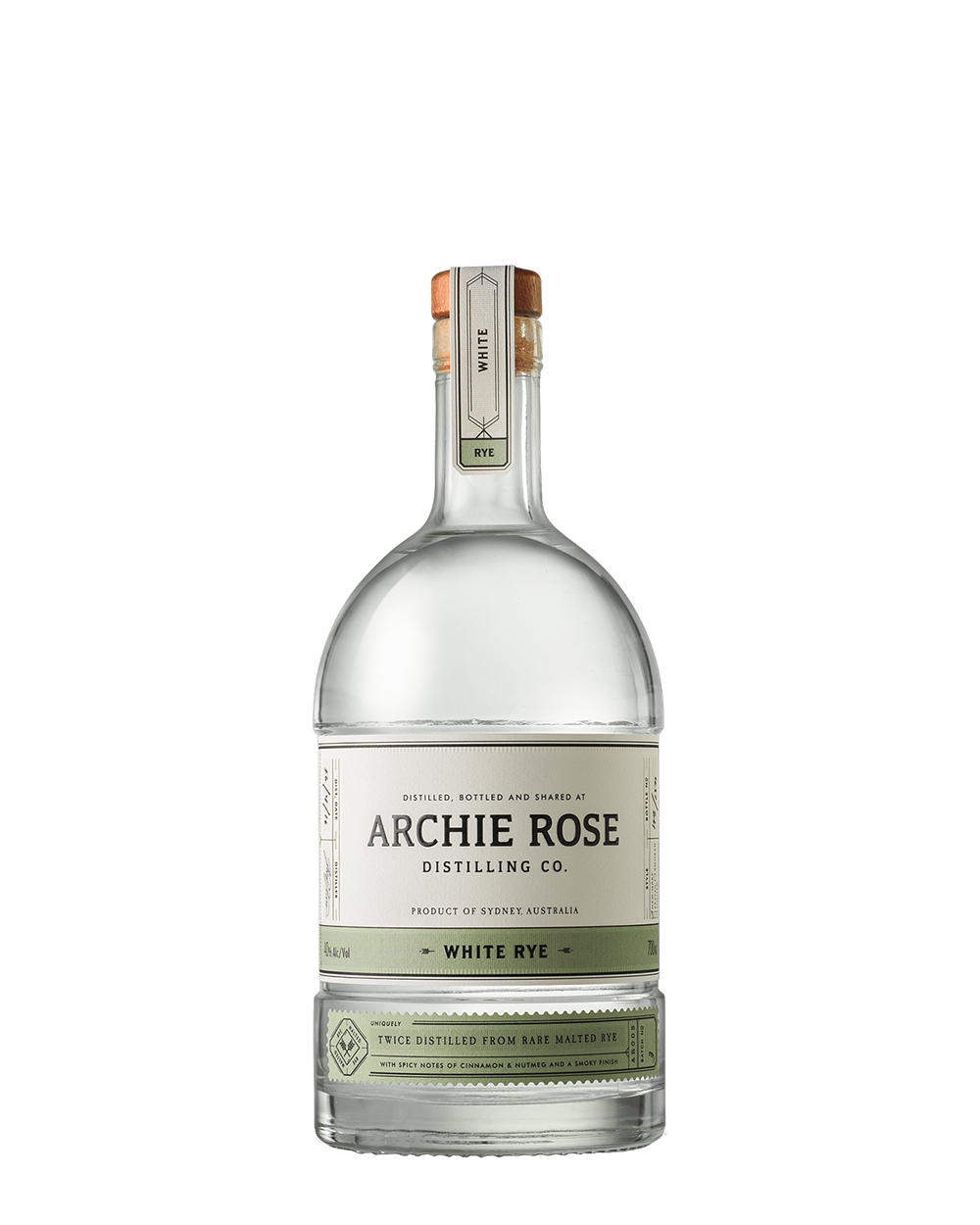 Archie Rose White Rye Whisky