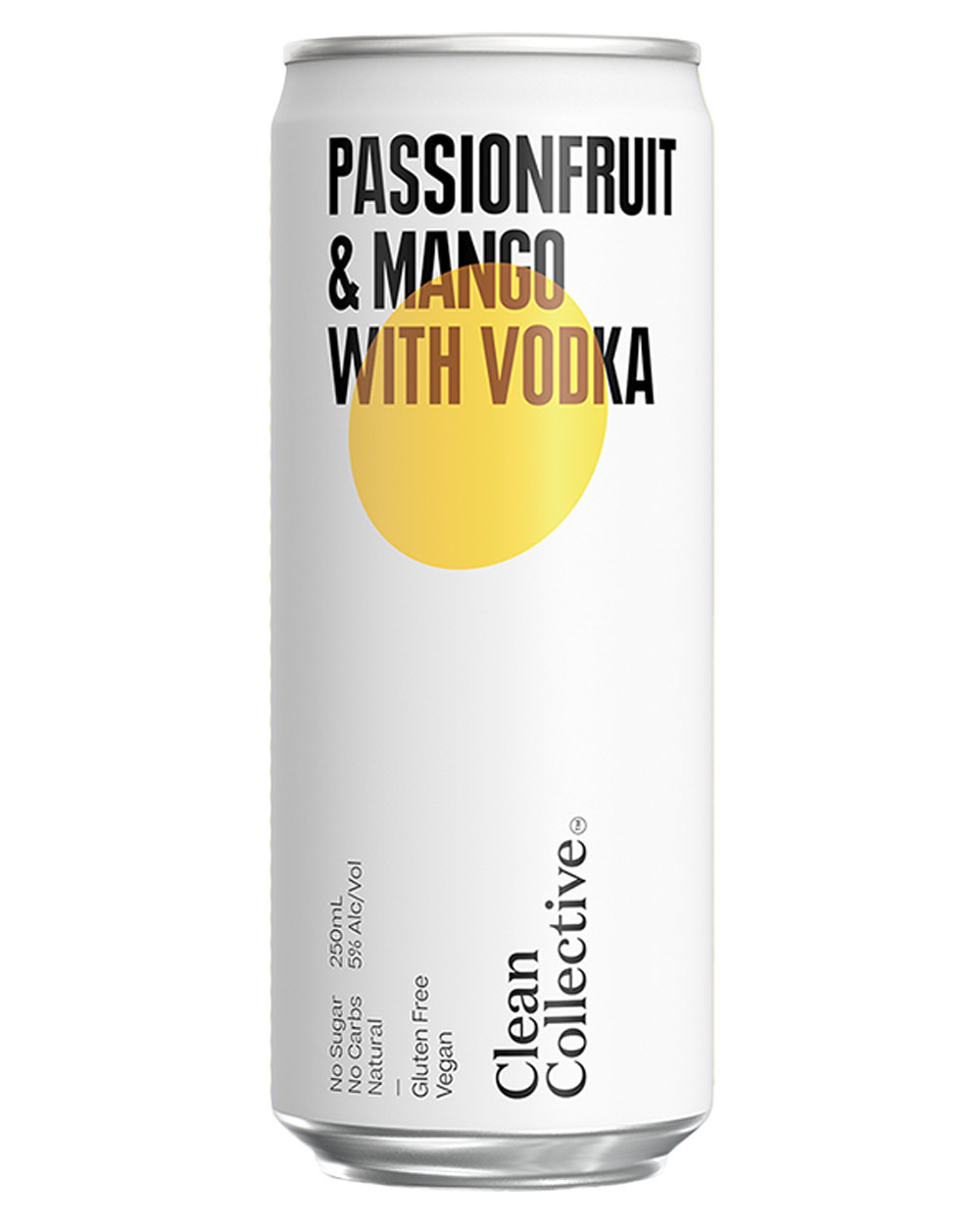 Clean Collective Passionfruit & Mango With Vodka