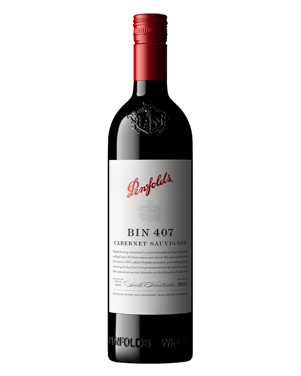 Penfolds Bin 407 Cabernet Sauvignon 2021