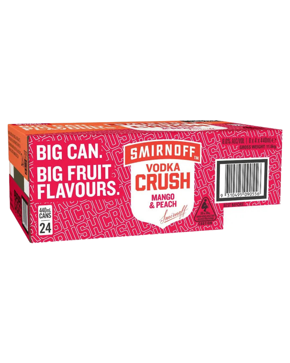 Smirnoff Crush Peach & Mango