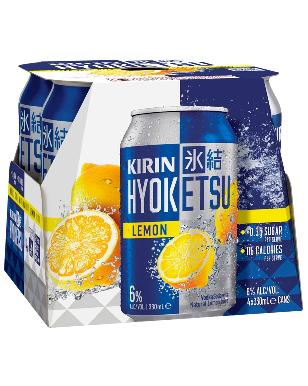 Kirin Hyoketsu Lemon Vodka Soda