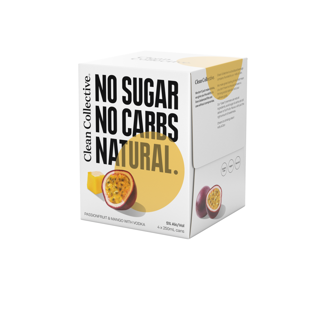 Clean Collective Passionfruit & Mango With Vodka