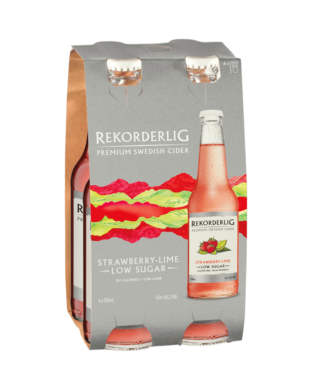 Rekorderlig Strawberry & Lime Low Sugar