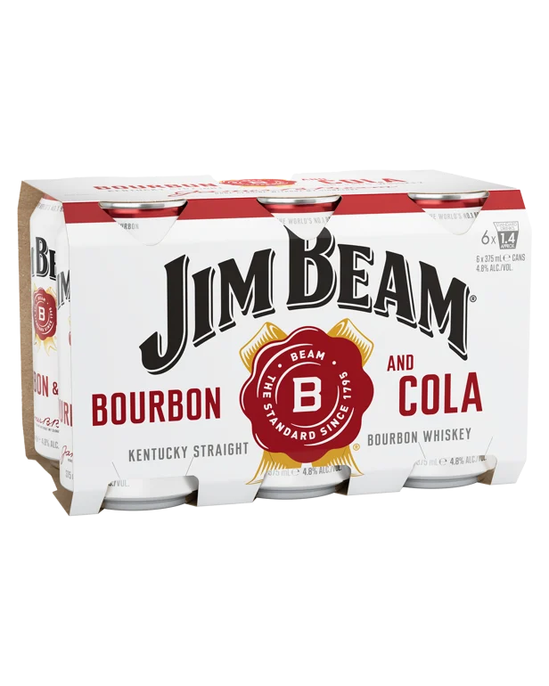 Jim Beam & Cola Can