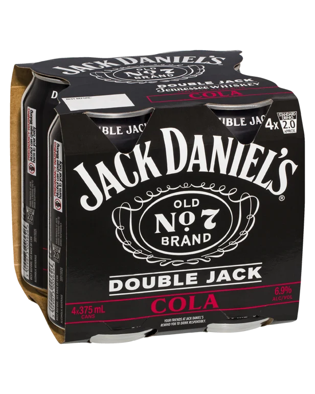 Double Jack & Cola Can