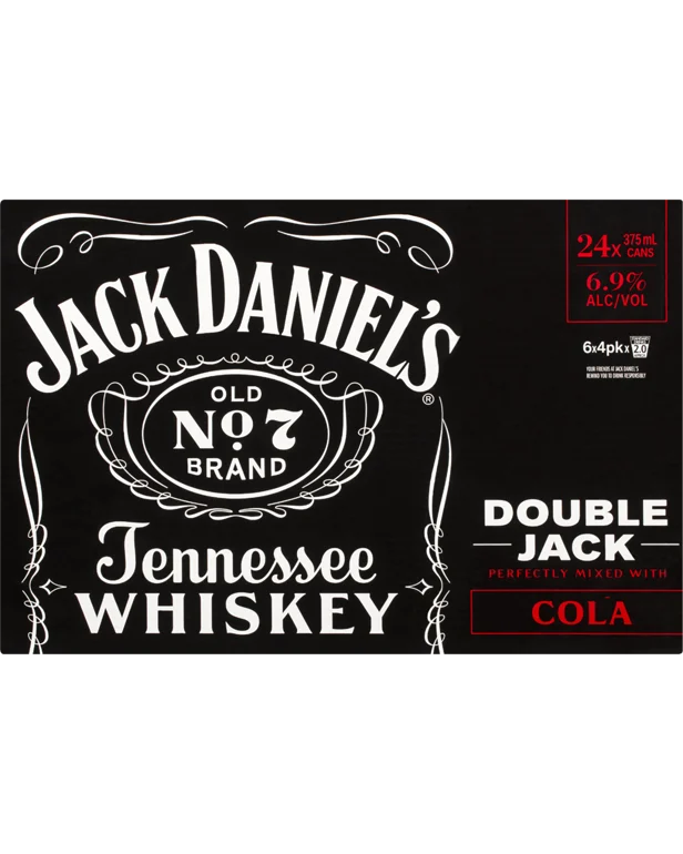 Double Jack & Cola Can