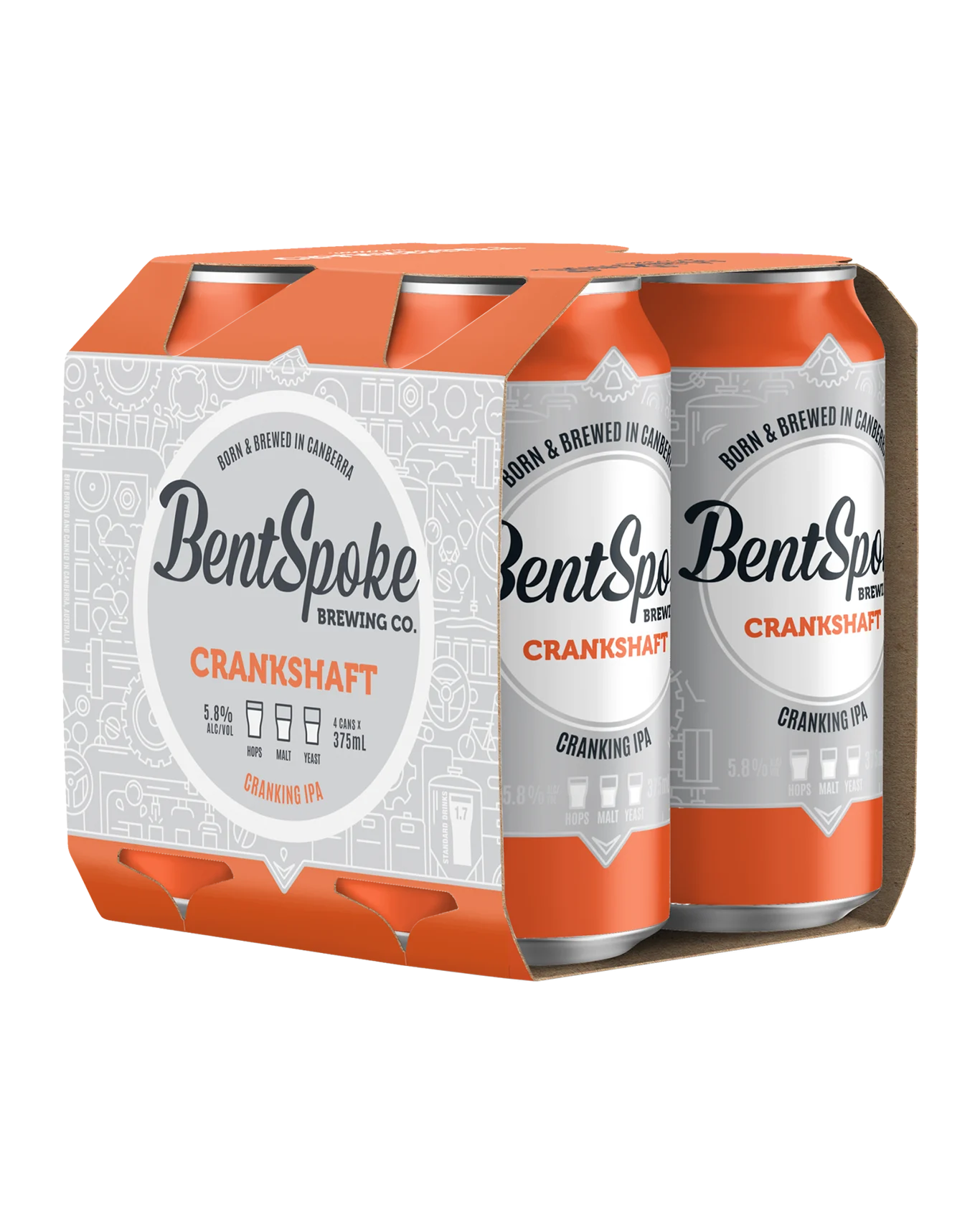 Bentspoke Crankshaft Can