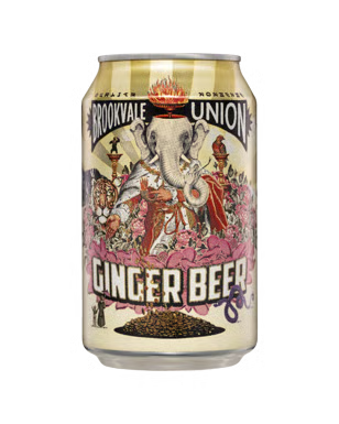 Brookvale Ginger Beer Cans