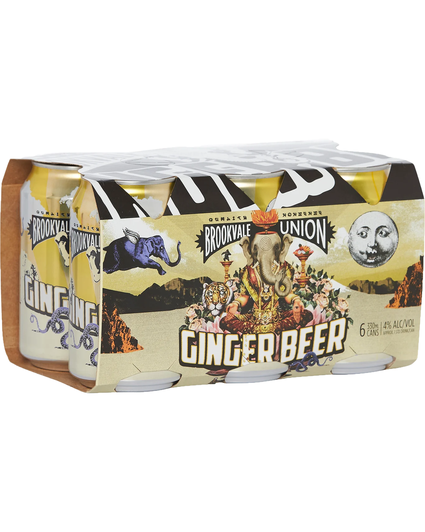 Brookvale Ginger Beer Cans