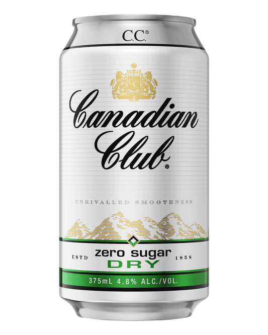 Canadian Club & Dry Zero 4.8% Can