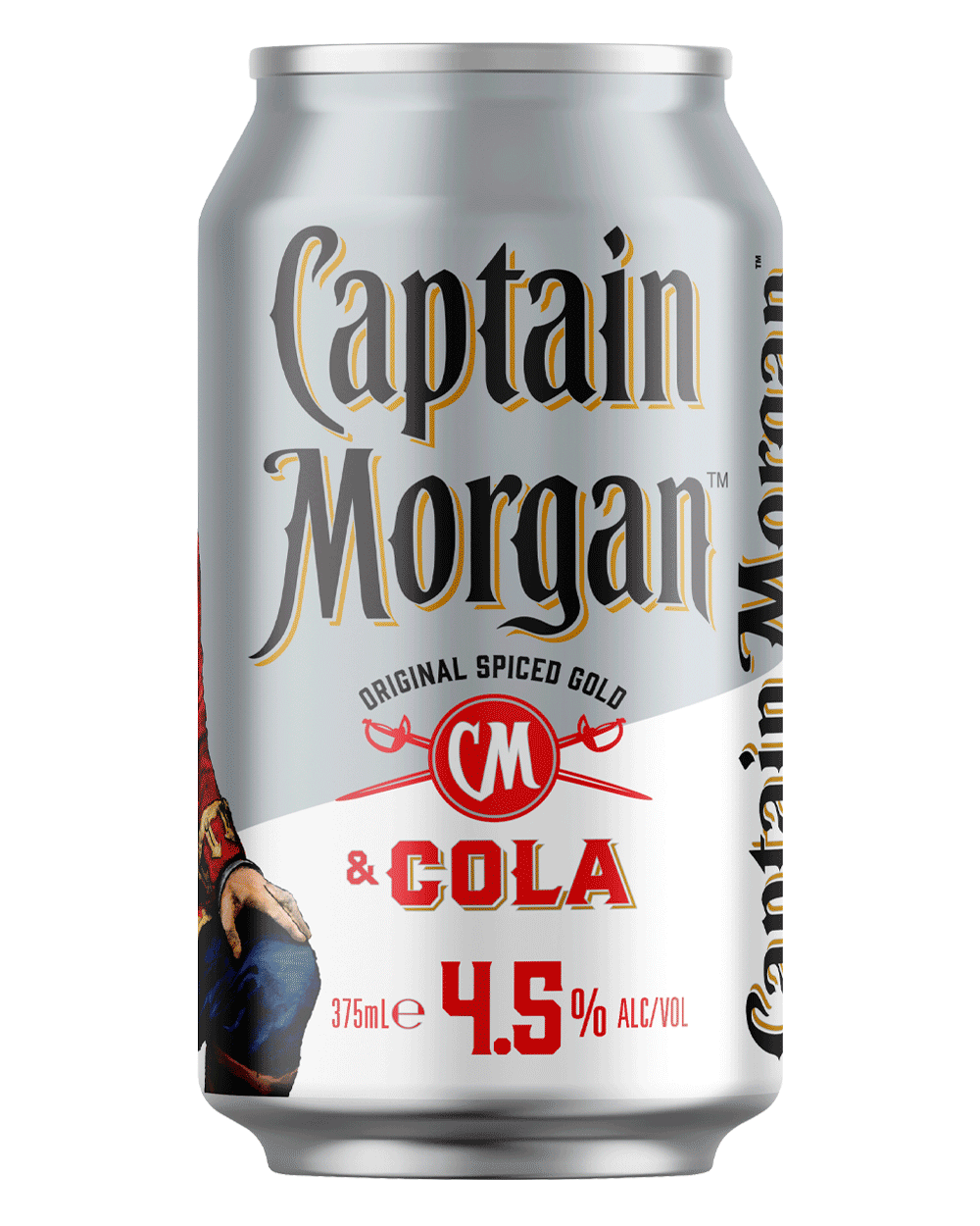 Captain Morgan & Cola Can