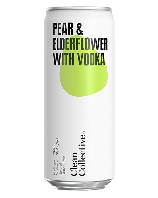 Clean Collective Pear & Elderflower With Vodka