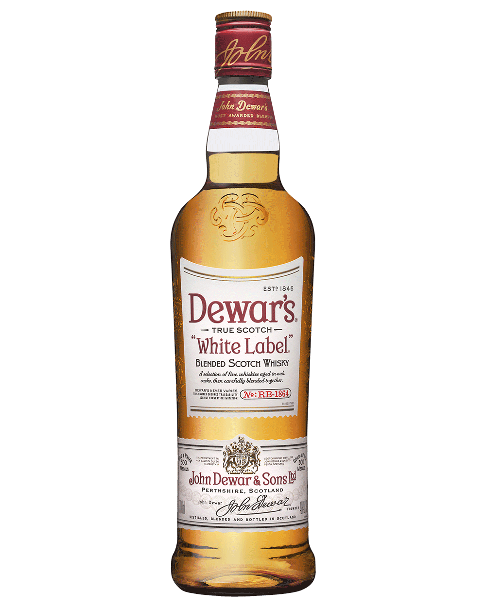 Dewar's White Label Blended scotch Whisky