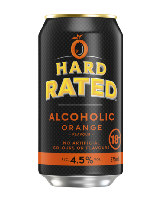 Hard Rated Alcoholic Orange 10PK