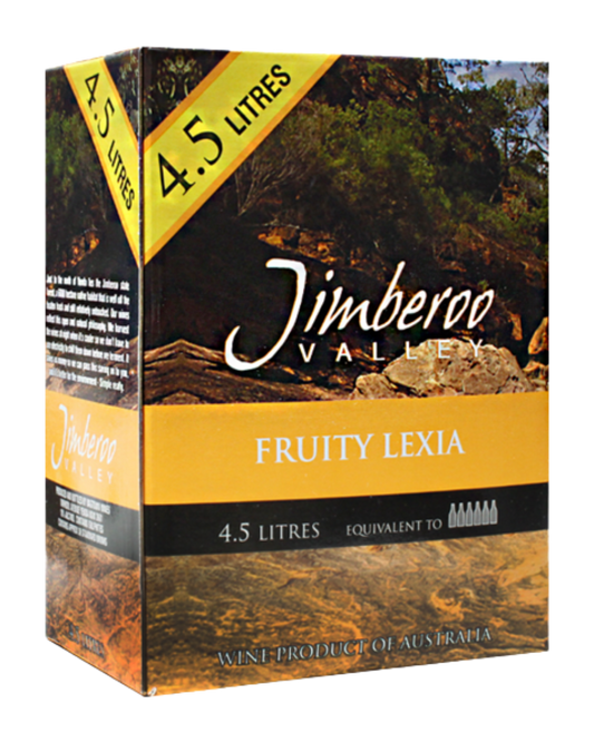 Jimberoo Fruity Lexia 4.5L Cask Wine