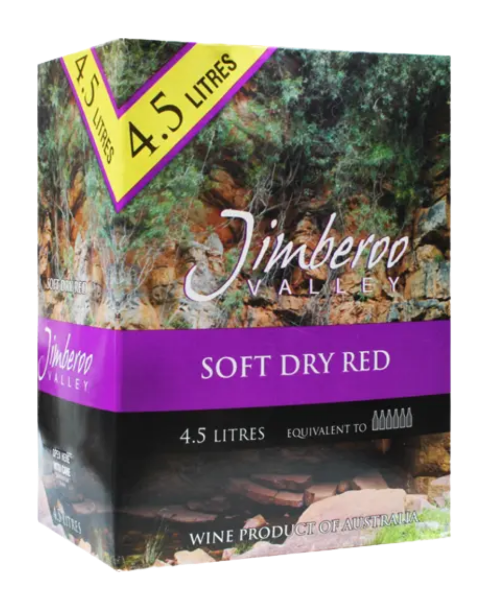 Jimberoo Soft Dry Red 4.5L Cask Wine