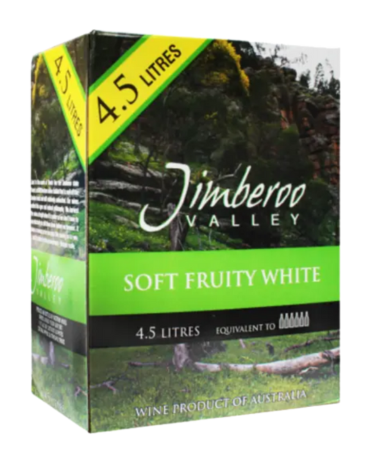 Jimberoo Soft Fruity White 4.5L Cask Wine