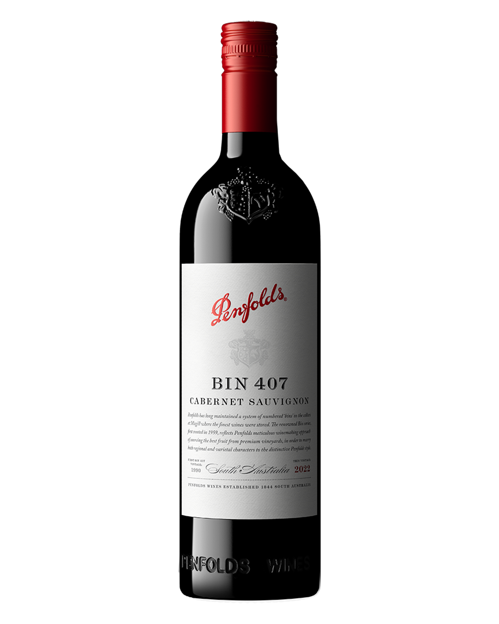 Penfolds Bin 407 Cabernet Sauvignon 2022