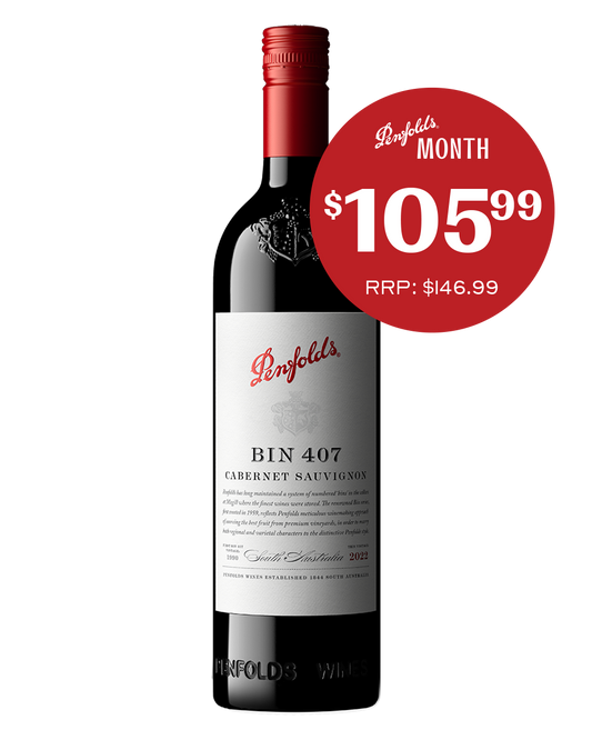 Penfolds Bin 407 Cabernet Sauvignon 2022