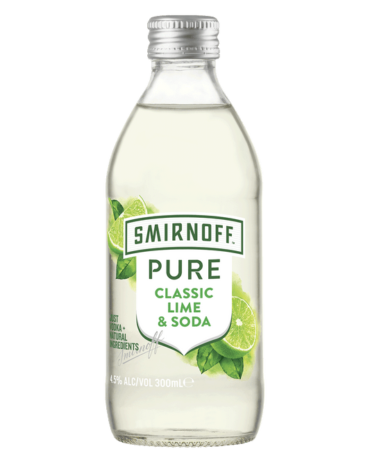 Smirnoff Pure Lime & Soda