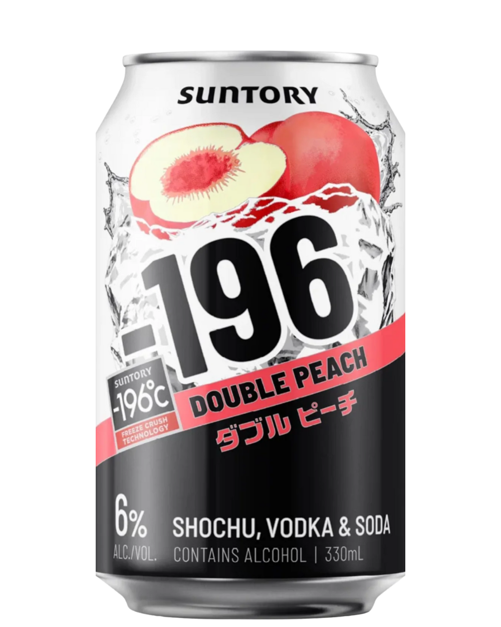 -196 Double Peach 6% 10 Pack Can