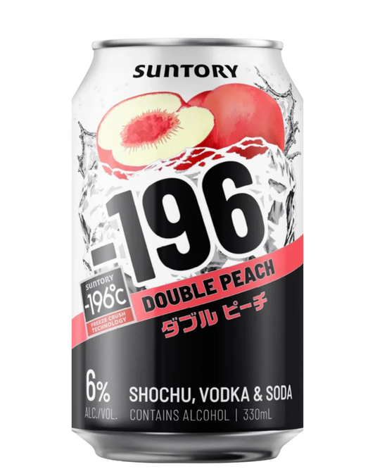 -196 Double Peach 6% 10 Pack Can