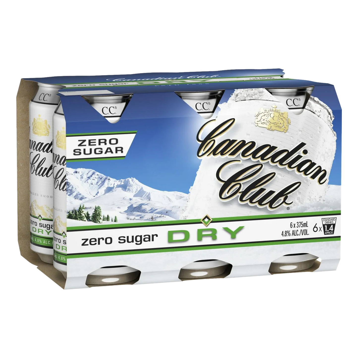 Canadian Club & Dry Zero Can