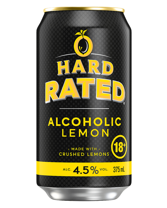Hard Rated Alcoholic Lemon 10PK