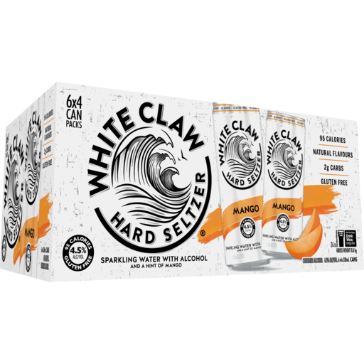 White Claw Mango Seltzer
