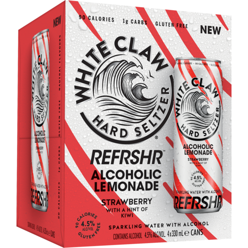 White Claw Lemonade Strawberry Refrshr