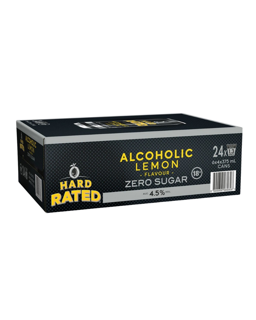Hard Rated Alcoholic Lemon No Sugar 10PK